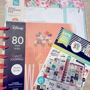 Health and wellness planner bundle